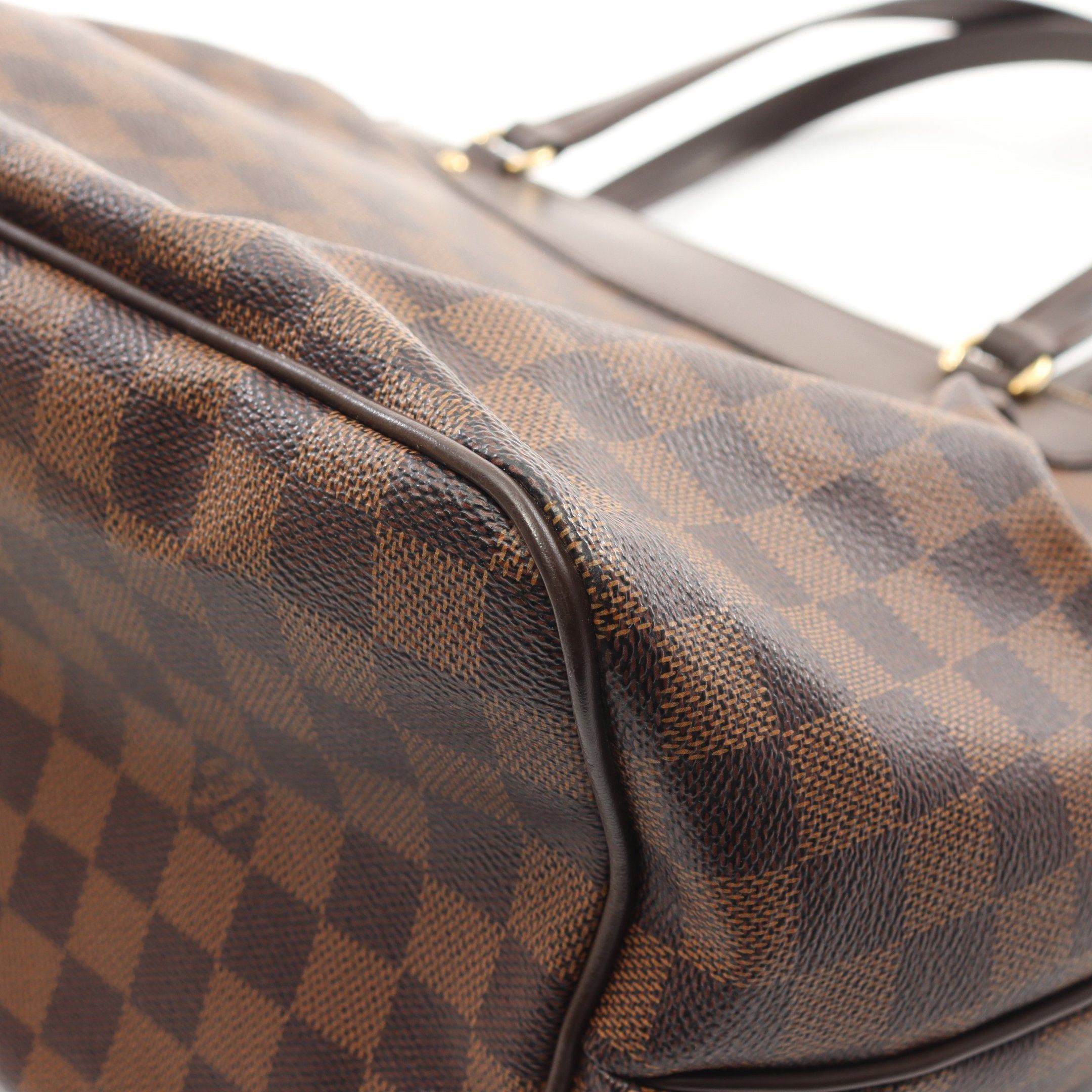 Louis Vuitton Louis Vuitton Westminster Gm Damier Ebene Handbag Tote Bag Leather Brown Size ONE SIZE - 6 Thumbnail