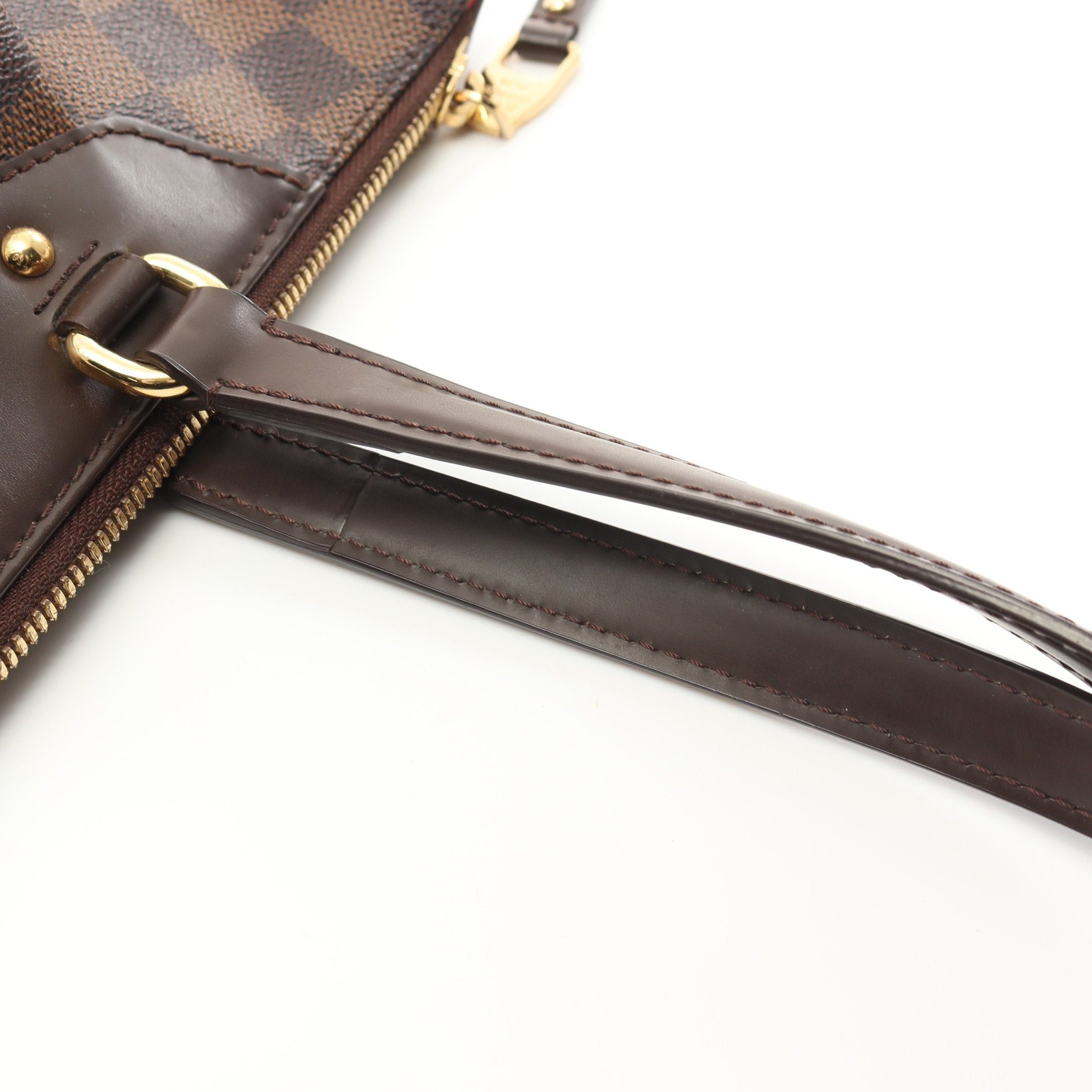 Louis Vuitton Louis Vuitton Westminster Gm Damier Ebene Handbag Tote Bag Leather Brown Size ONE SIZE - 8 Thumbnail