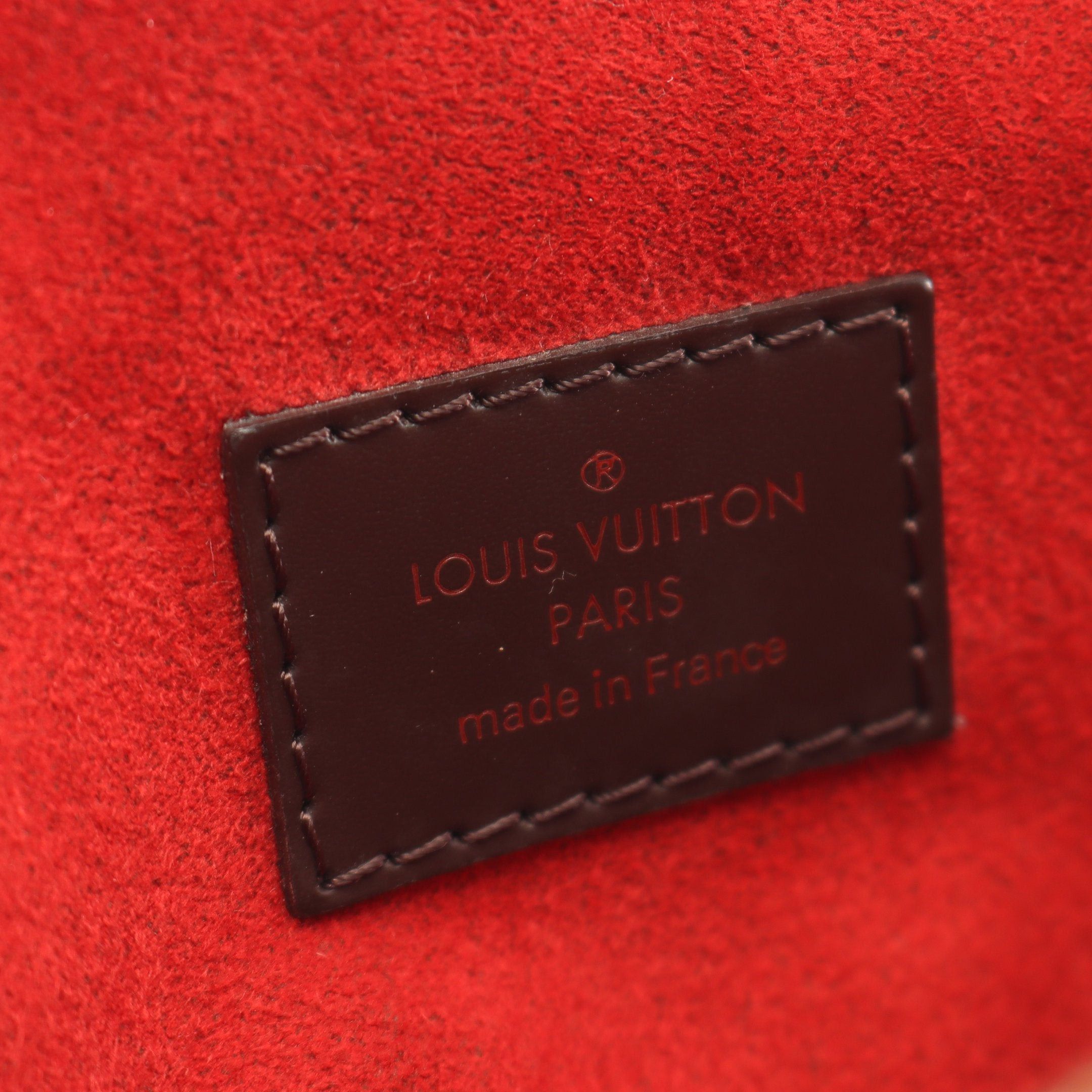 Louis Vuitton Louis Vuitton Trevi Pm Damier Ebene Handbag Leather Brown Size ONE SIZE - 4 Thumbnail