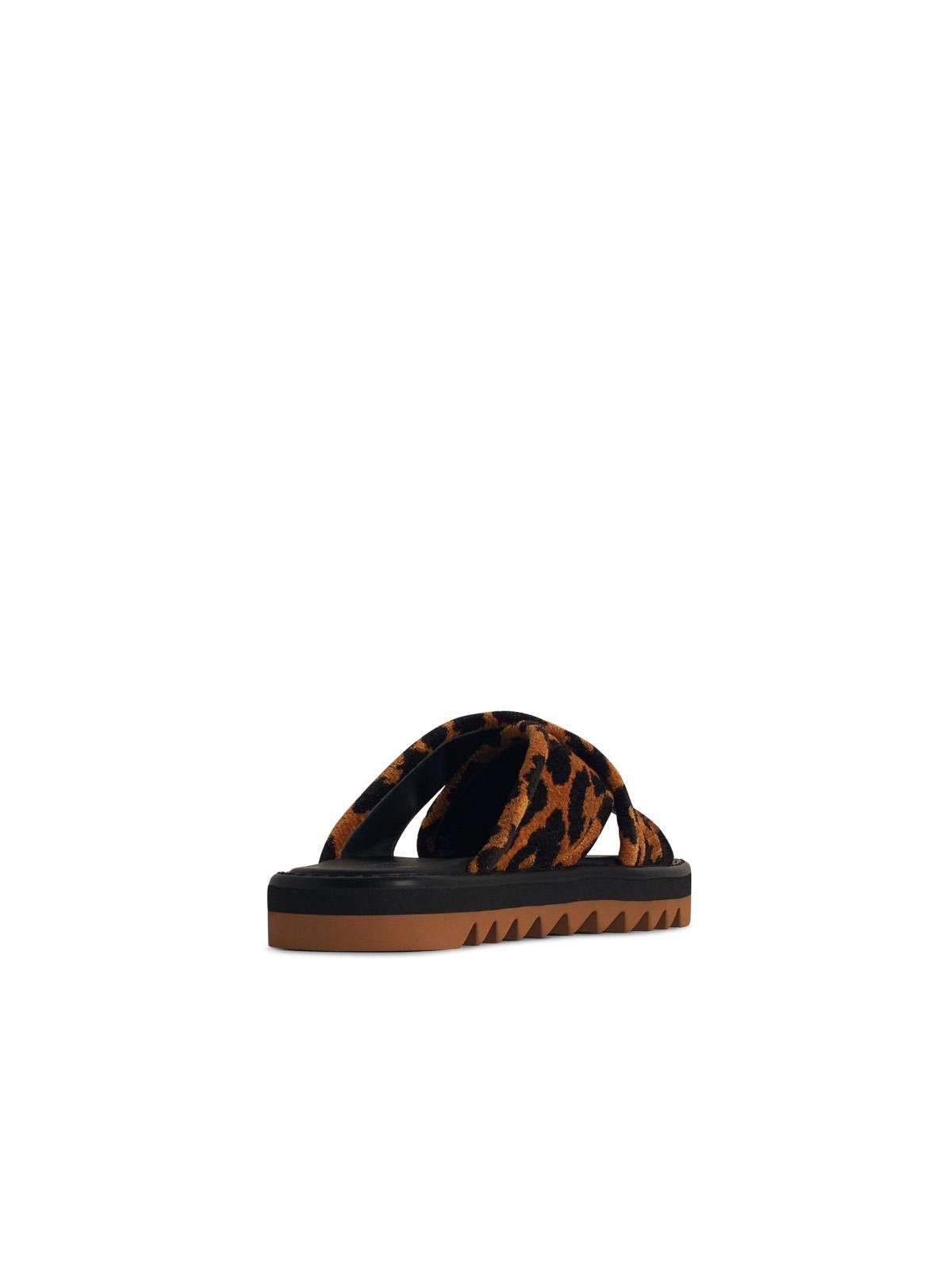 Stella McCartney STELLA McCARTNEY 'Leo' Multicoloured Leather Blend Slippers Size US 6 / IT 36 - 3 Thumbnail