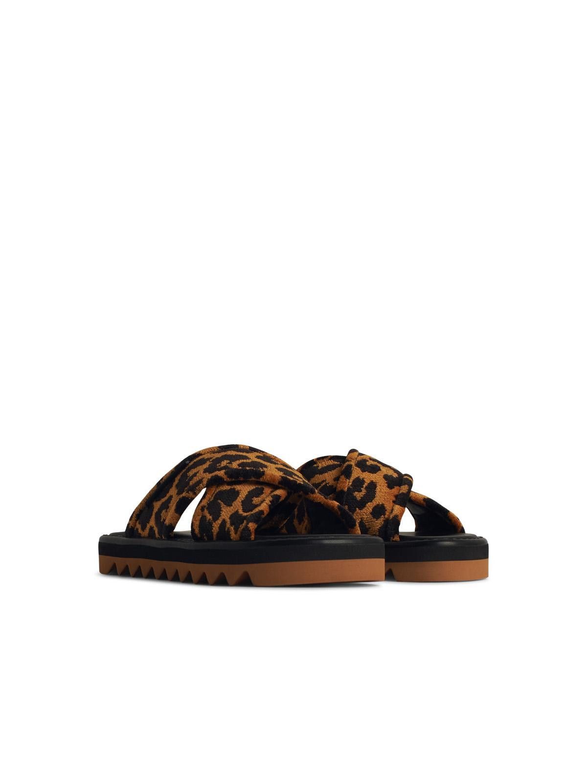 Stella McCartney STELLA McCARTNEY 'Leo' Multicoloured Leather Blend Slippers Size US 8 / IT 38 - 2 Thumbnail