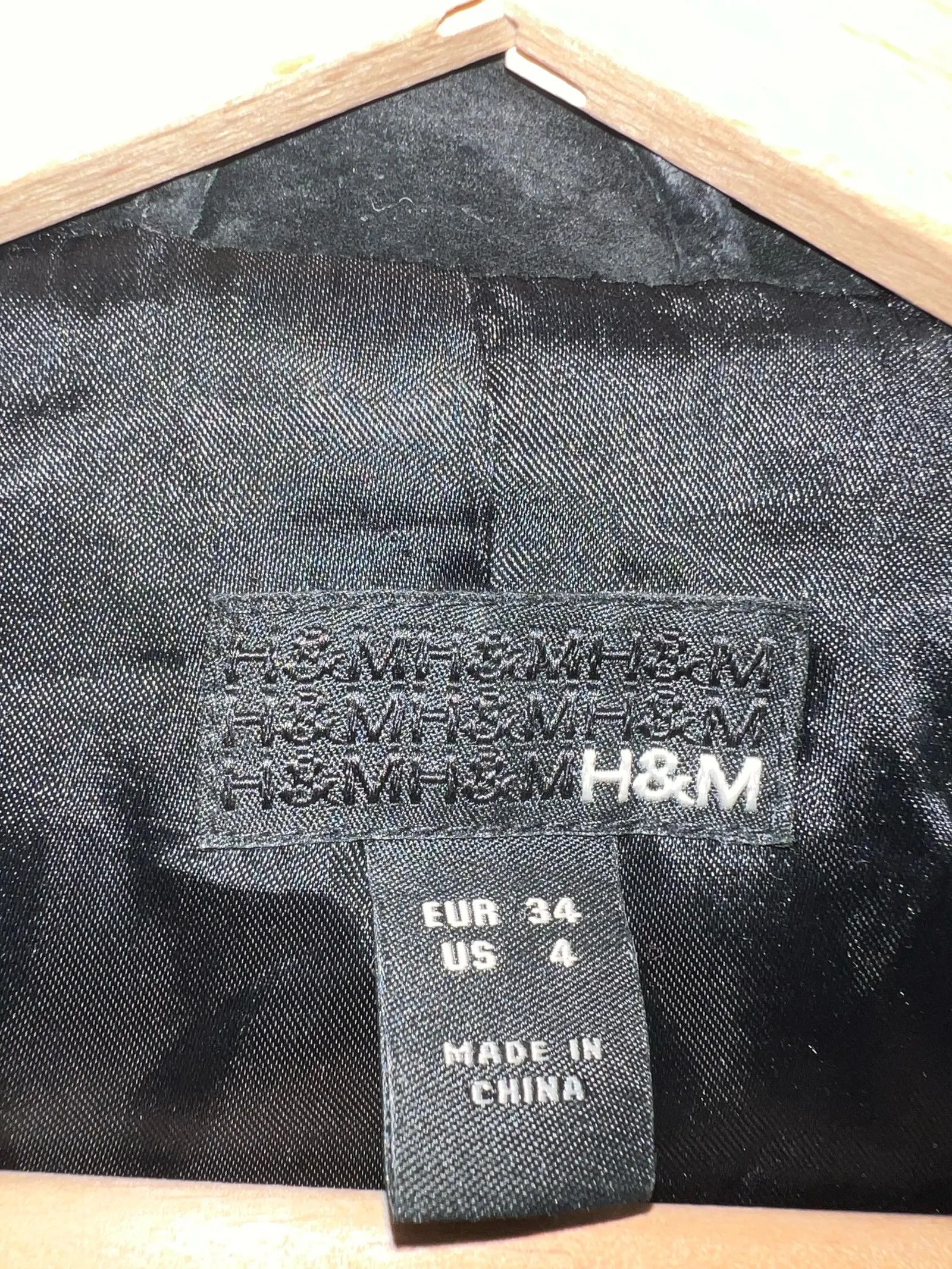 H&M H&M Leather Jacket Size XS / US 0-2 / IT 36-38 - 2 Thumbnail