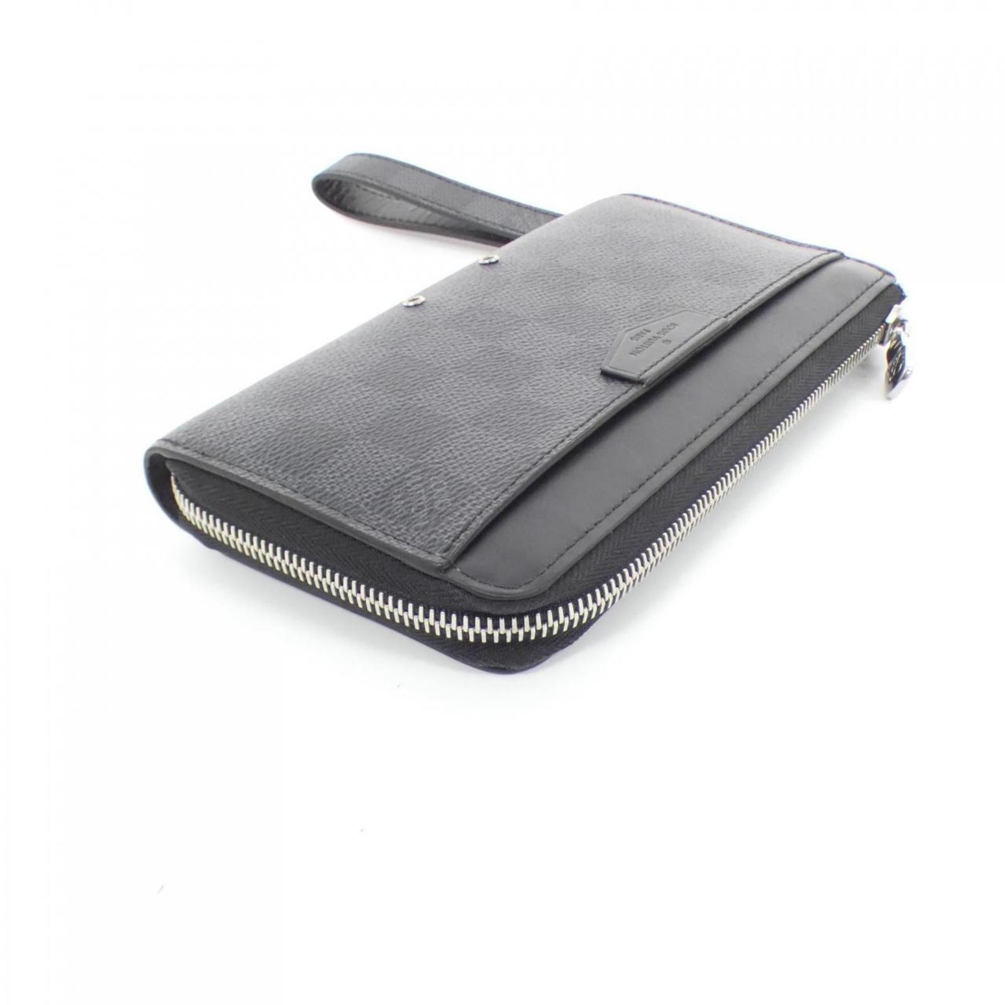 Louis Vuitton Louis Vuitton Damier Graphite Zippy Dragonne N60379 Wallet Size ONE SIZE - 3 Thumbnail