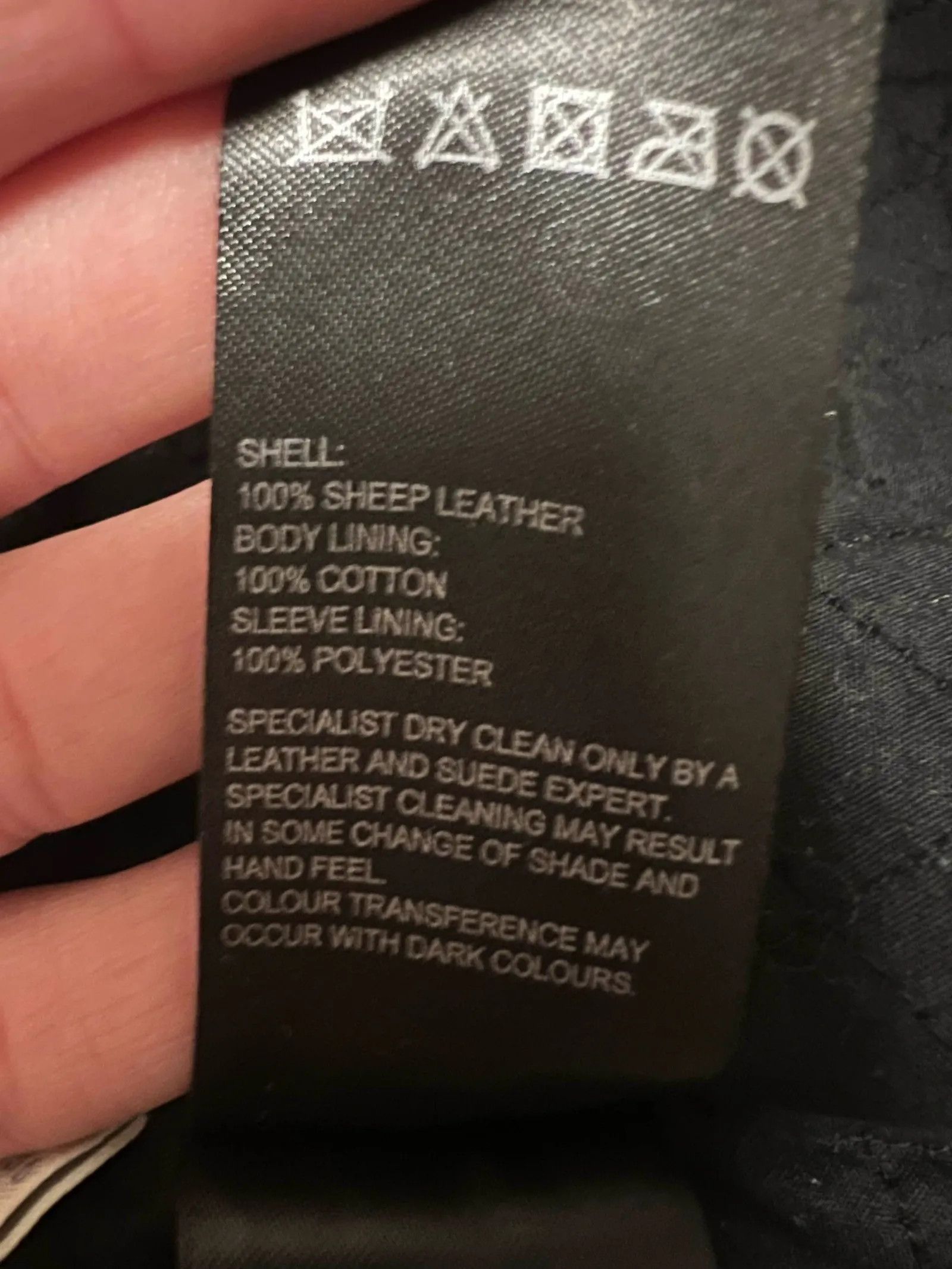 Whistles Leather Jacket