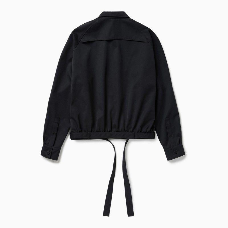 1989 Studio Dark Blue Short Trench Jacket
