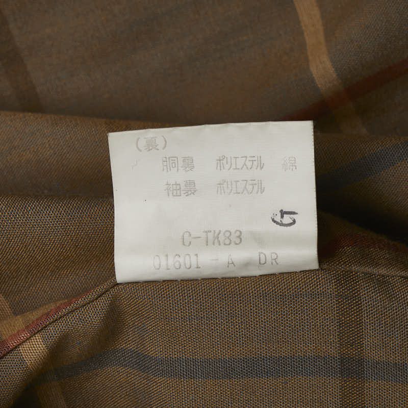 Burberry Burberry Burberry Check Cotton Coat Cotton Outerwear DUTY FREE for USA Size ONE SIZE - 8 Thumbnail