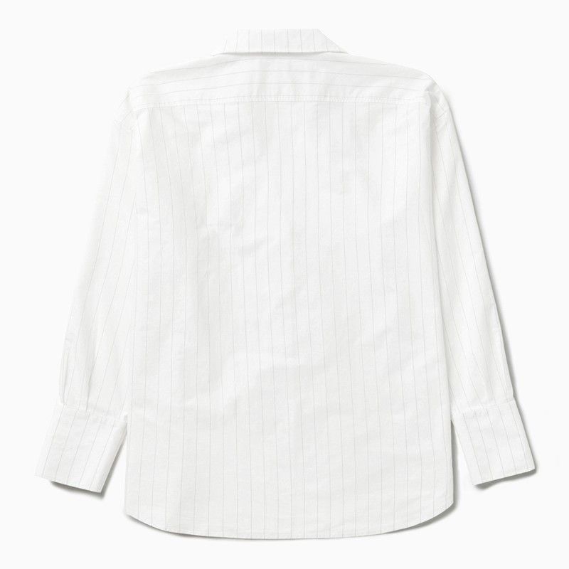1989 STUDIO 1989 Studio Striped L/S Shirt Dress White Size XS / US 0-2 / IT 36-38 - 2 Thumbnail