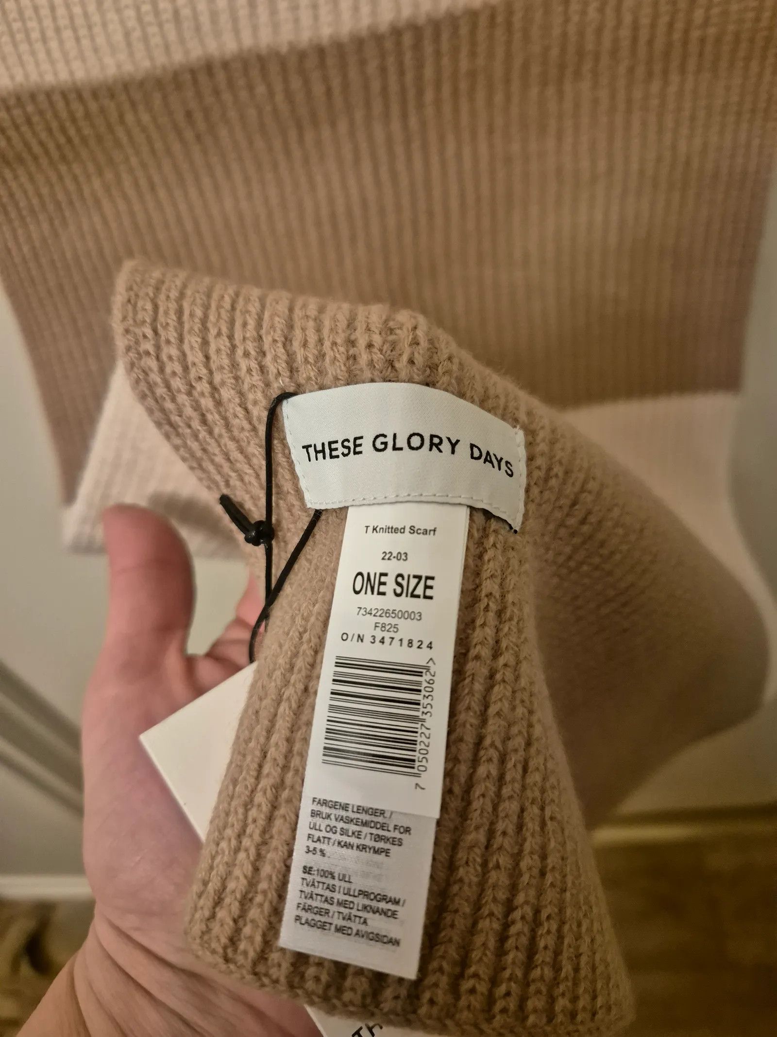 These Glory Days These Glory Days Scarf Size ONE SIZE - 2 Thumbnail