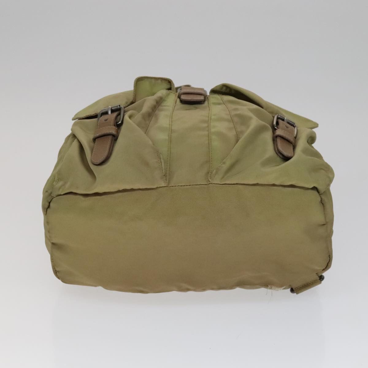 Prada Re-Nylon Khaki Synthetic Backpack Bag (Pre-Owned) Size ONE SIZE - 17 Thumbnail