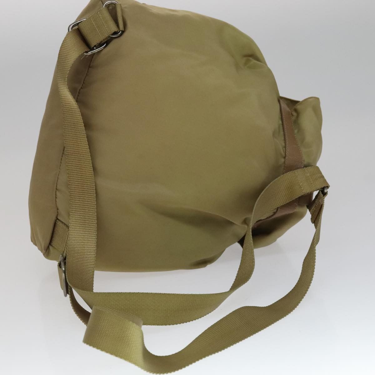 Prada Re-Nylon Khaki Synthetic Backpack Bag (Pre-Owned) Size ONE SIZE - 5 Thumbnail