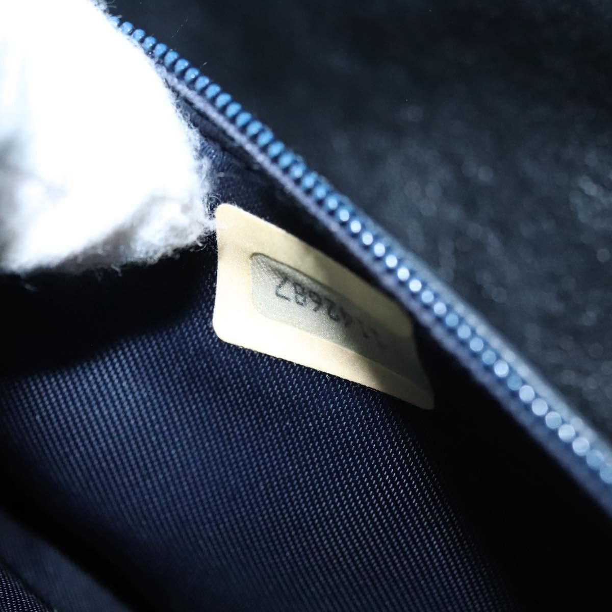 Chanel Cc Blue Silk Shoulder Bag (Pre-Owned) Size ONE SIZE - 14 Thumbnail
