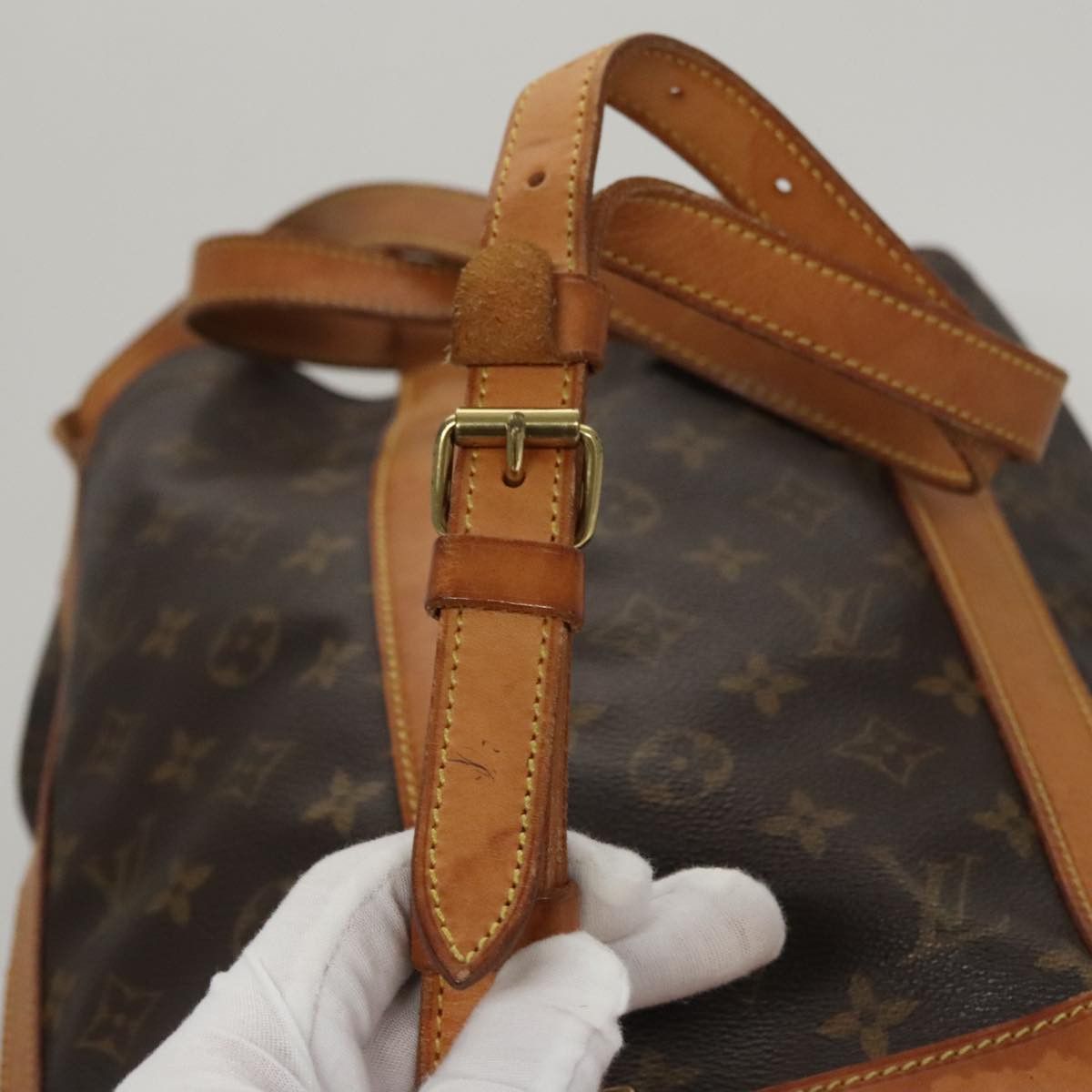 Louis Vuitton Randonnée Brown Canvas Shoulder Bag (Pre-Owned) Size ONE SIZE - 12 Thumbnail