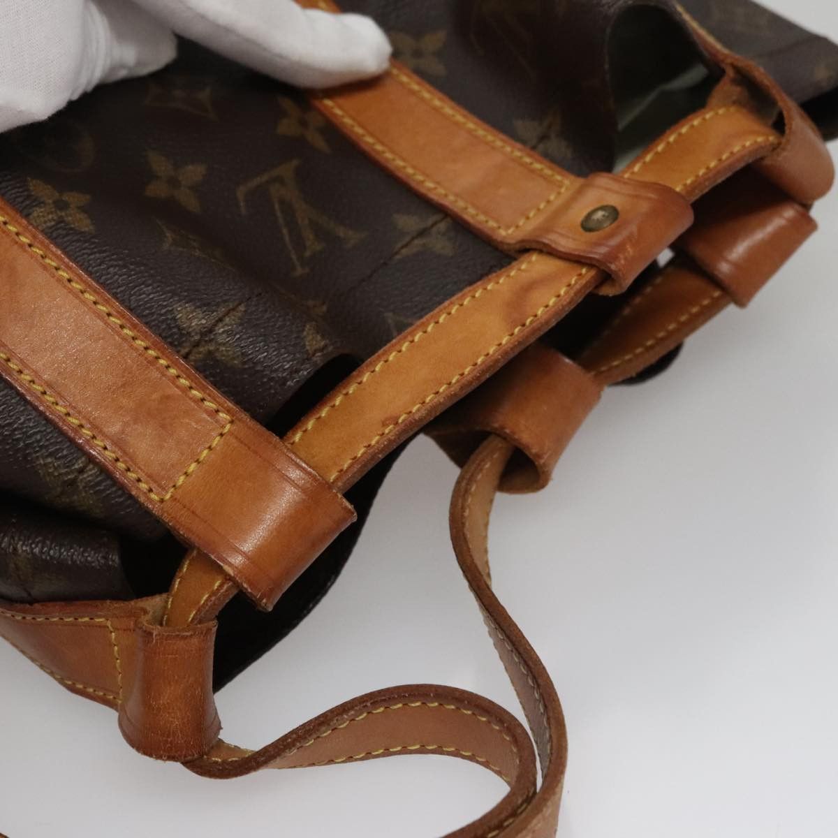 Louis Vuitton Randonnée Brown Canvas Shoulder Bag (Pre-Owned) Size ONE SIZE - 5 Thumbnail