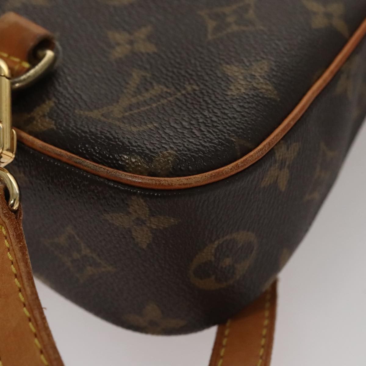 Louis Vuitton Marelle Brown Canvas Backpack Bag (Pre-Owned) Size ONE SIZE - 9 Thumbnail