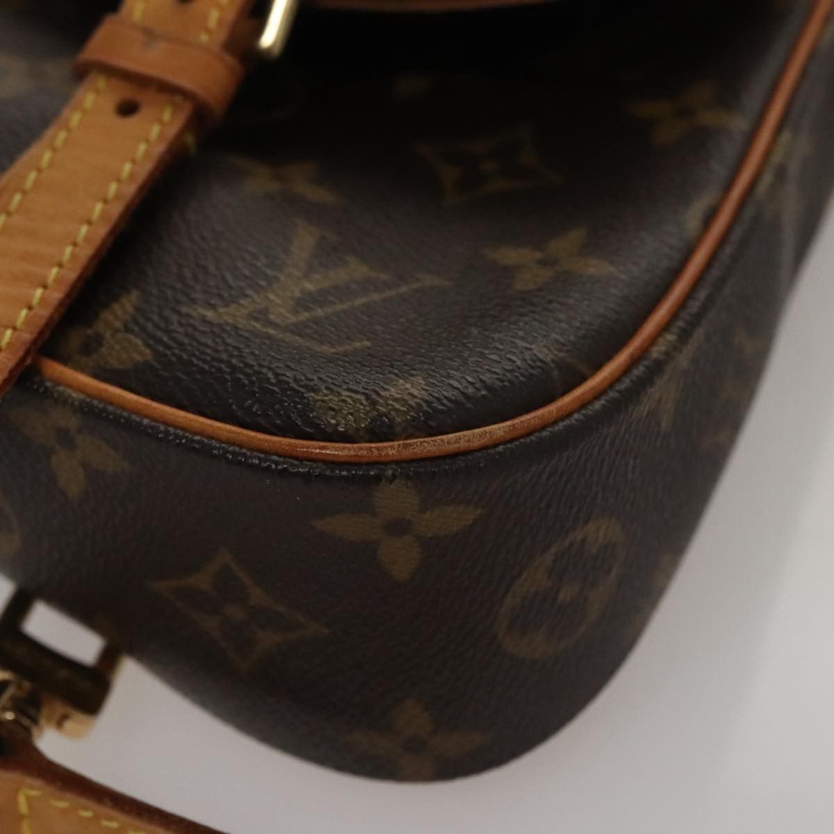 Louis Vuitton Marelle Brown Canvas Backpack Bag (Pre-Owned) Size ONE SIZE - 7 Thumbnail