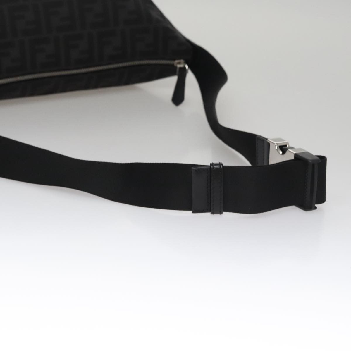 Fendi Zucca Black Canvas Shoulder Bag (Pre-Owned) Size ONE SIZE - 5 Thumbnail