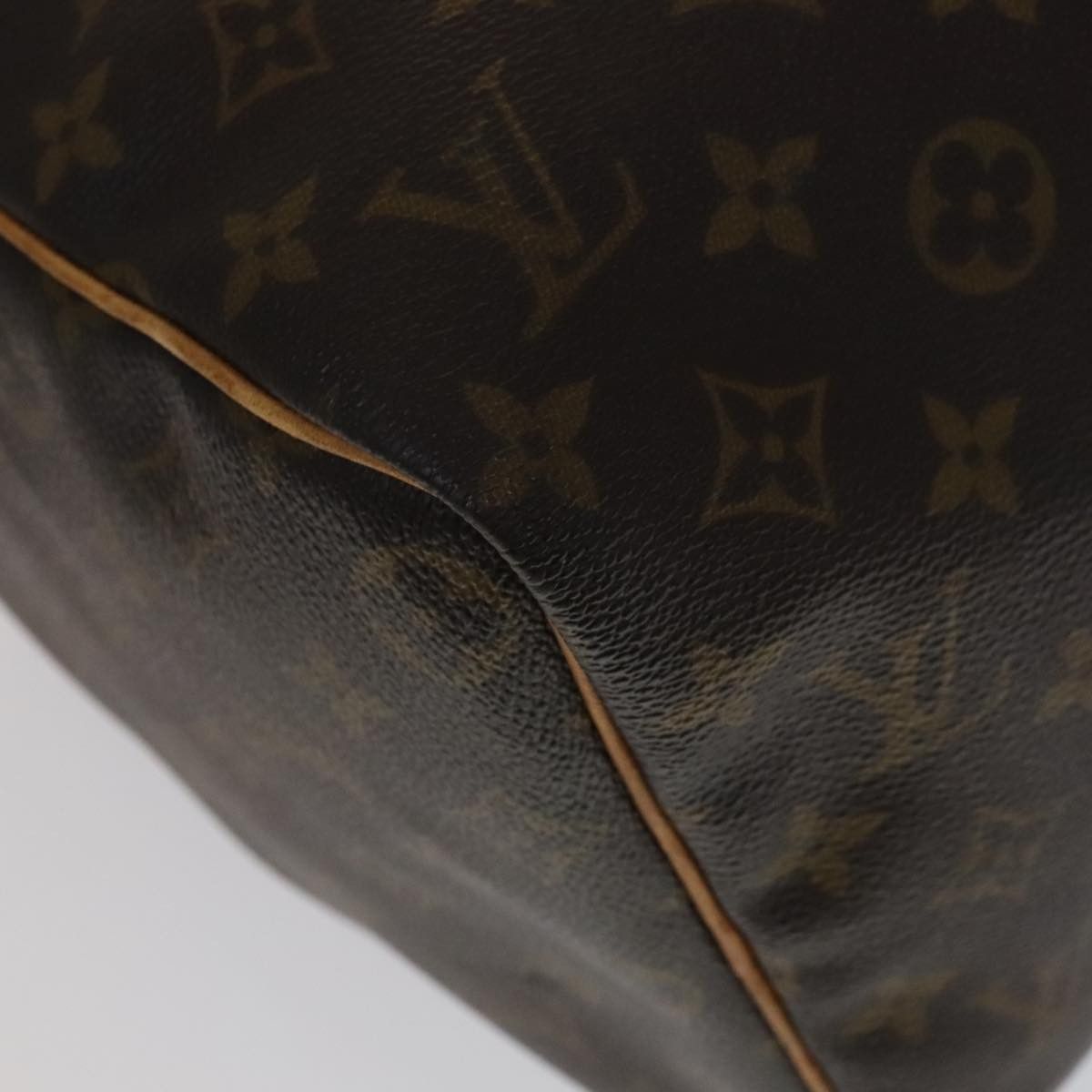 Louis Vuitton Keepall 45 Brown Canvas Travel Bag (Pre-Owned) Size ONE SIZE - 7 Thumbnail