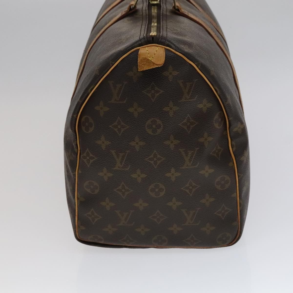Louis Vuitton Keepall 45 Brown Canvas Travel Bag (Pre-Owned) Size ONE SIZE - 3 Thumbnail