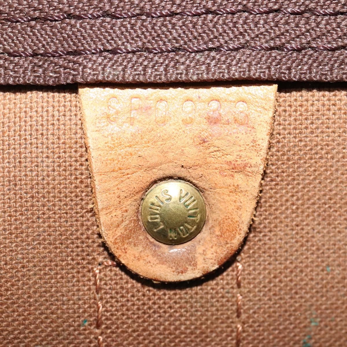 Louis Vuitton Keepall 45 Brown Canvas Travel Bag (Pre-Owned) Size ONE SIZE - 15 Thumbnail