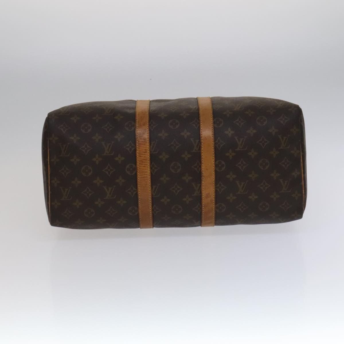 Louis Vuitton Keepall 45 Brown Canvas Travel Bag (Pre-Owned) Size ONE SIZE - 19 Thumbnail