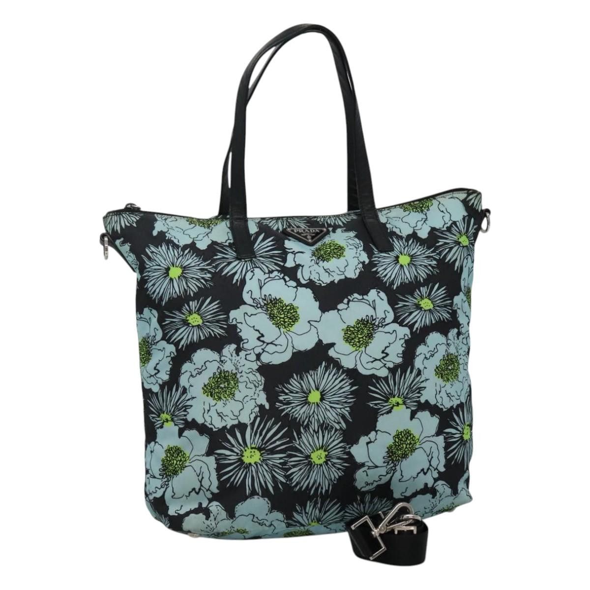 Prada Tessuto Multicolour Synthetic Tote Bag (Pre-Owned) Size ONE SIZE - 17 Thumbnail