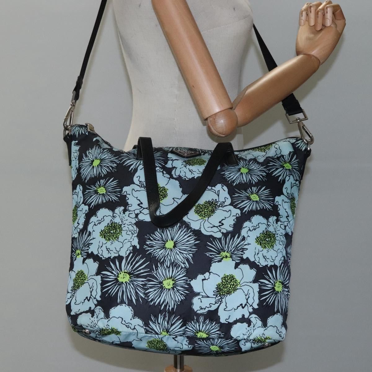 Prada Tessuto Multicolour Synthetic Tote Bag (Pre-Owned) Size ONE SIZE - 16 Thumbnail