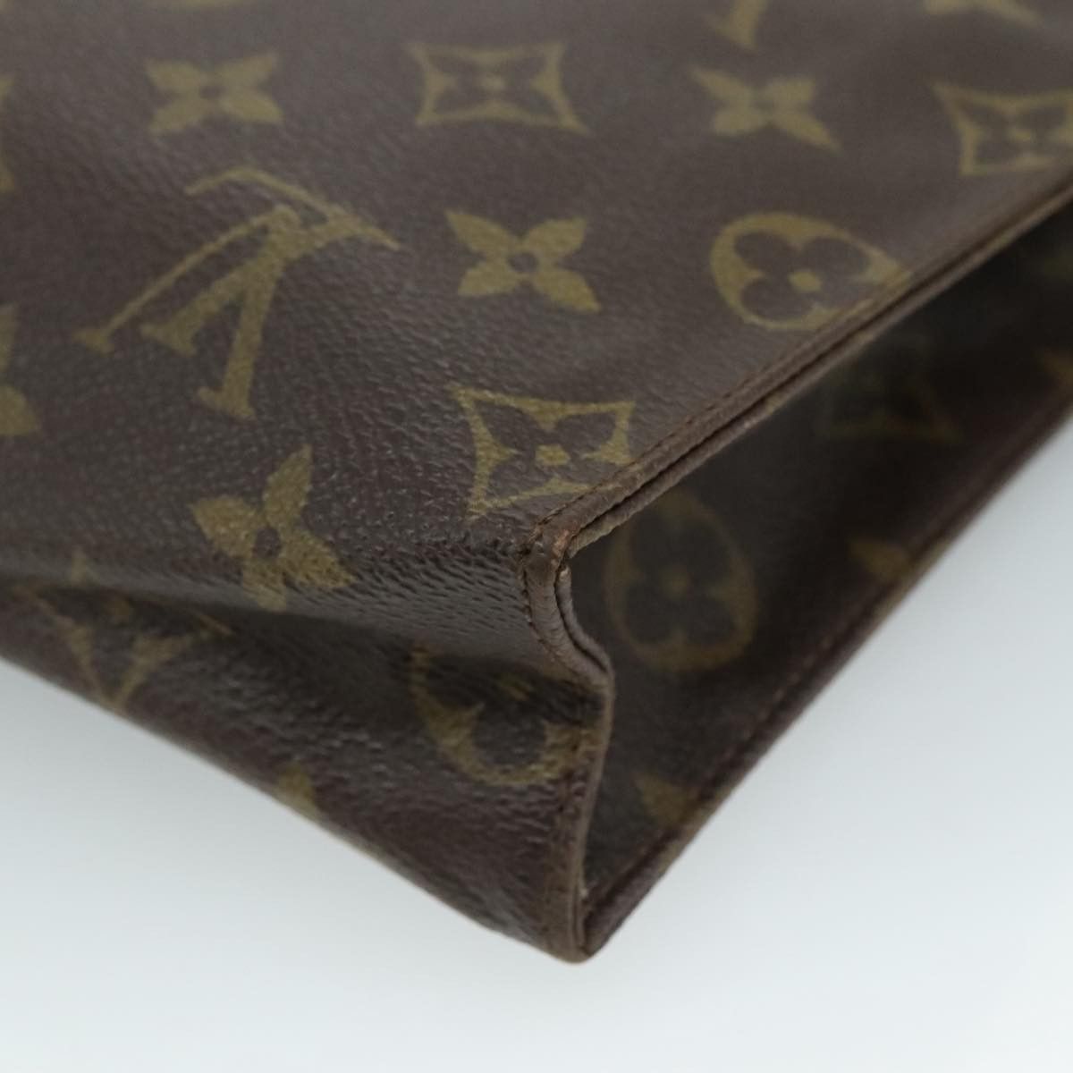 Louis Vuitton Trousse De Toilette Brown Canvas Clutch Bag (Pre-Owned) Size ONE SIZE - 7 Thumbnail