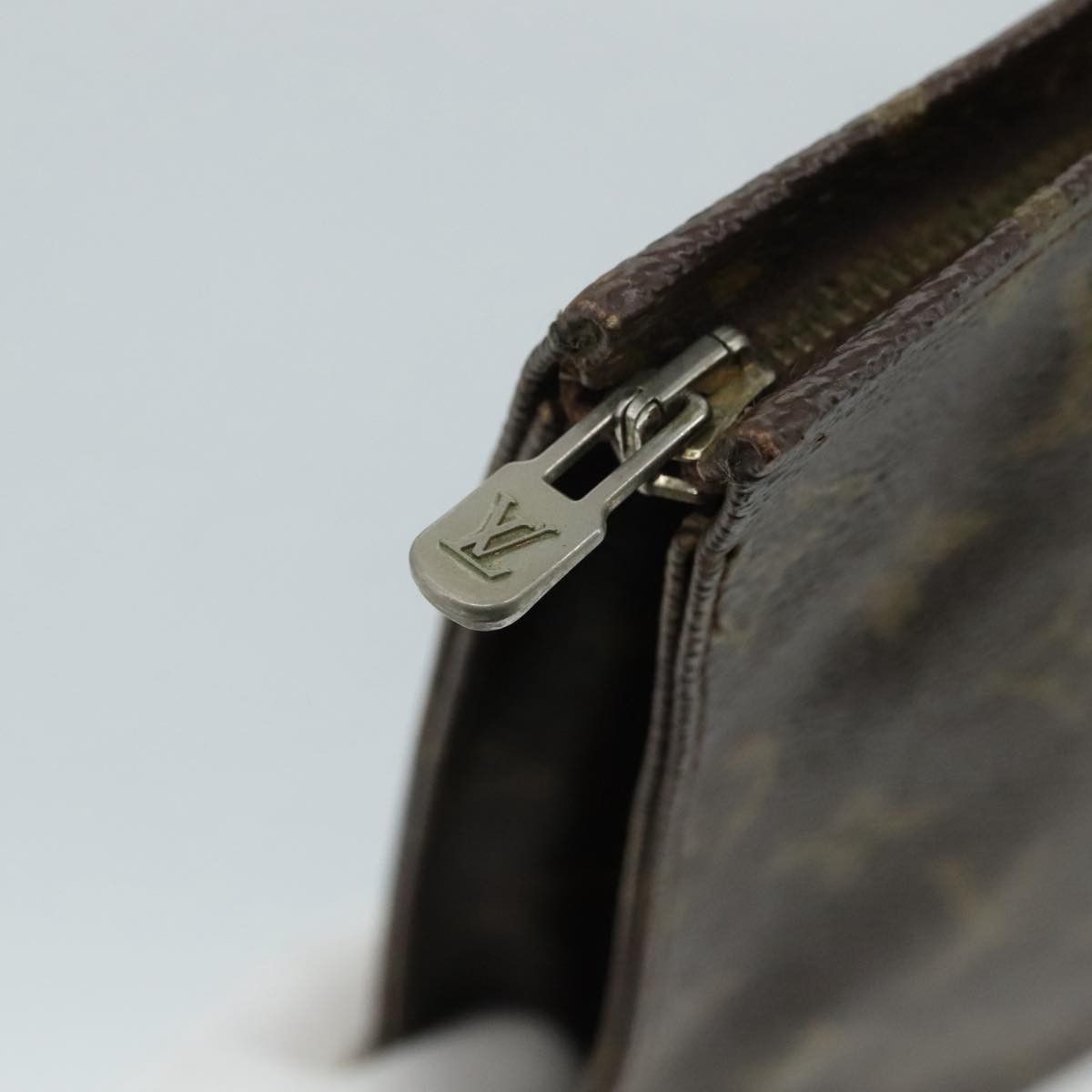 Louis Vuitton Trousse De Toilette Brown Canvas Clutch Bag (Pre-Owned) Size ONE SIZE - 9 Thumbnail