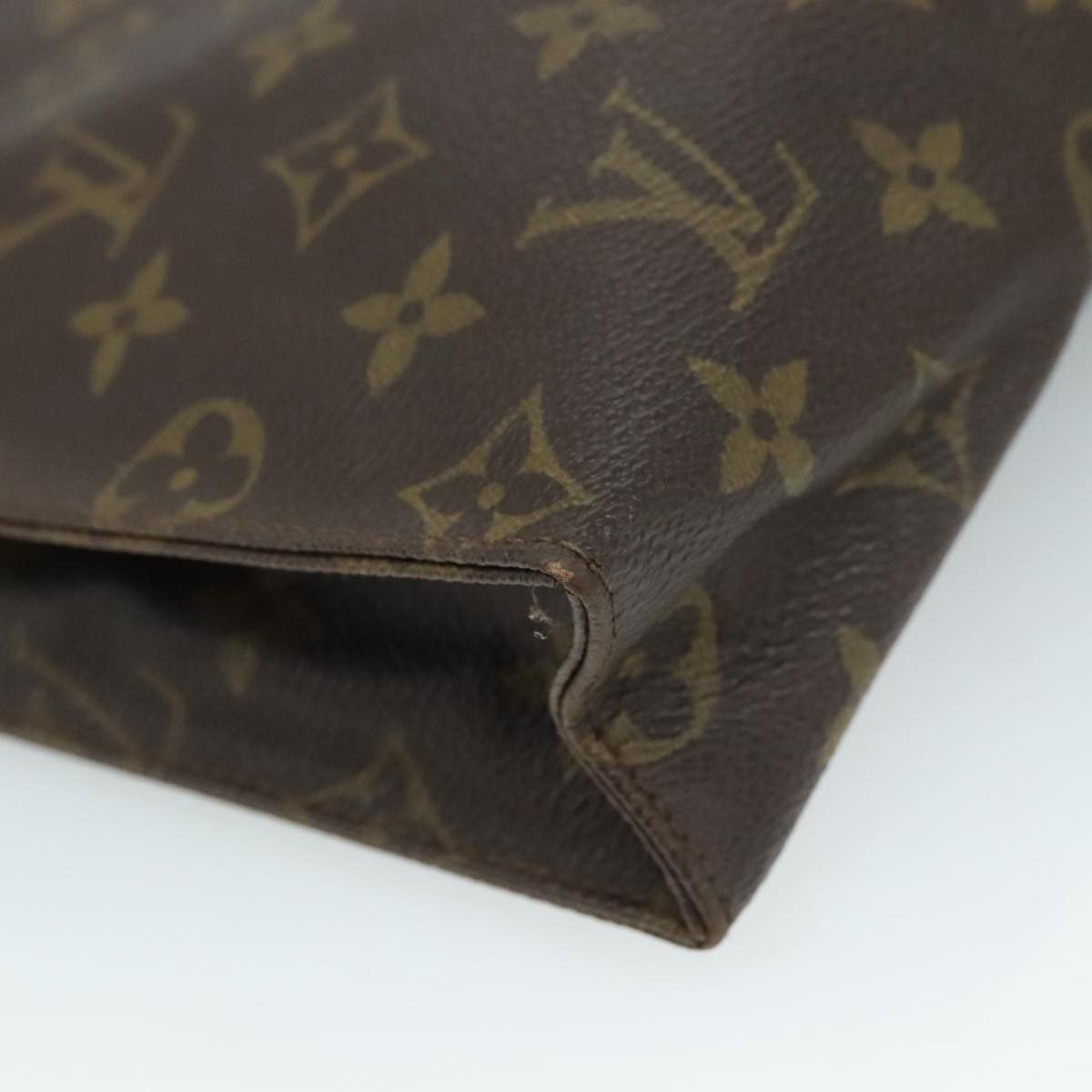 Louis Vuitton Trousse De Toilette Brown Canvas Clutch Bag (Pre-Owned) Size ONE SIZE - 6 Thumbnail