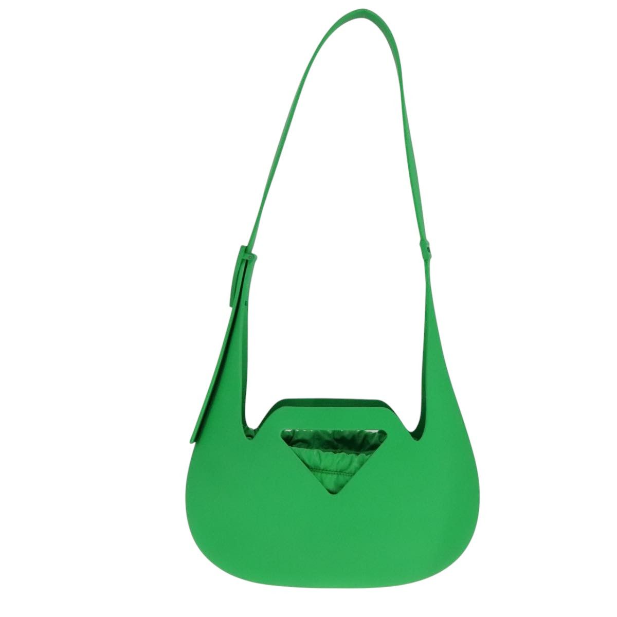 Bottega Veneta Green Rubber Shoulder Bag (Pre-Owned) Size ONE SIZE - 2 Thumbnail