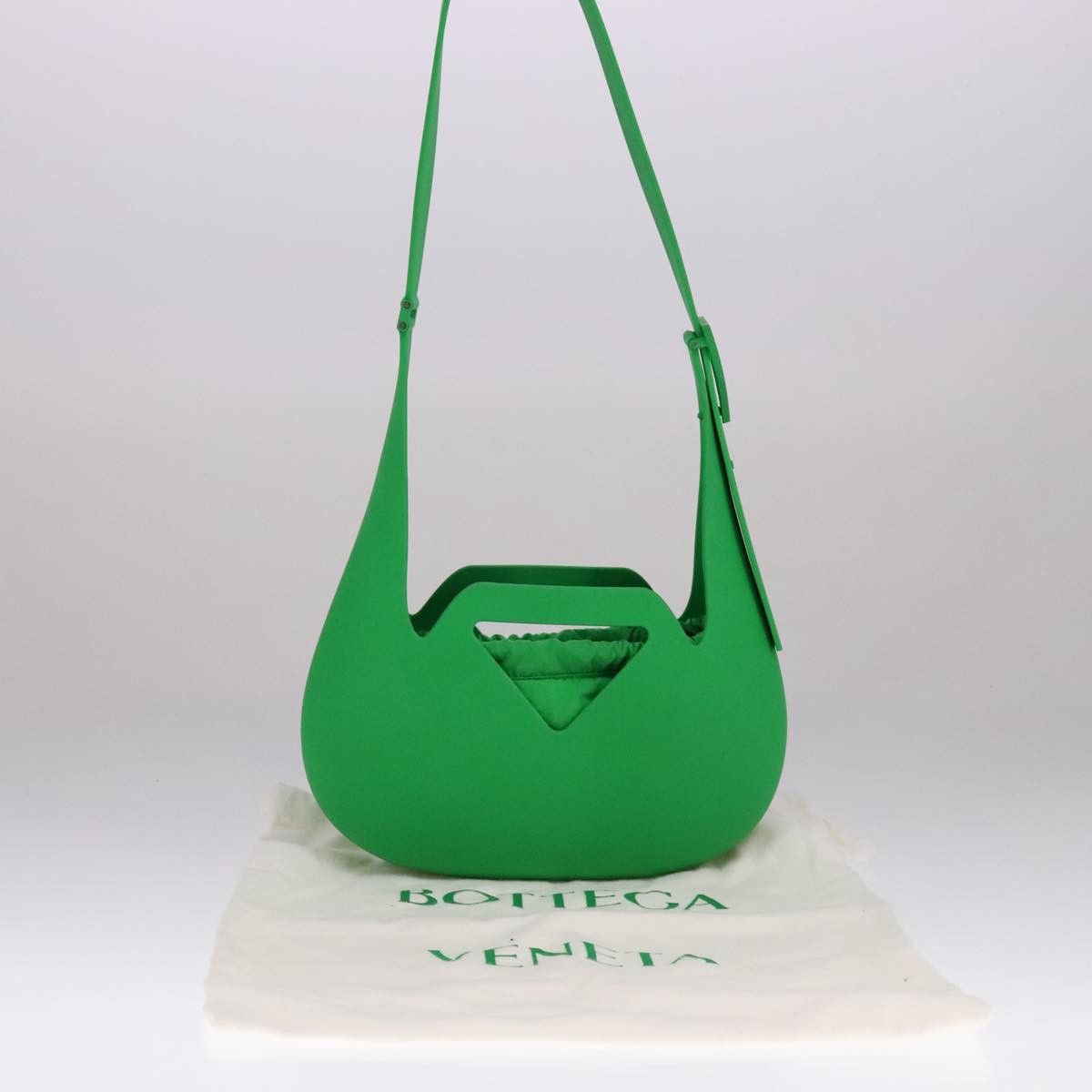 Bottega Veneta Green Rubber Shoulder Bag (Pre-Owned) Size ONE SIZE - 13 Thumbnail