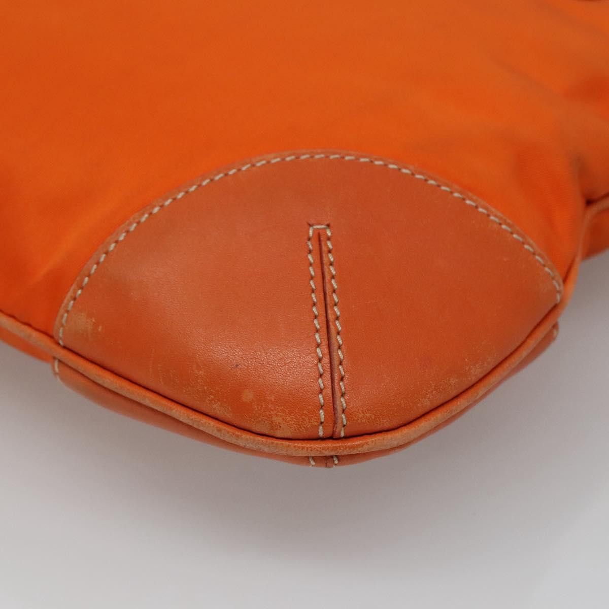 Prada Tessuto Orange Synthetic Shoulder Bag (Pre-Owned) Size ONE SIZE - 9 Thumbnail