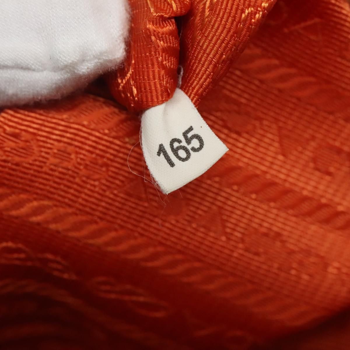 Prada Tessuto Orange Synthetic Shoulder Bag (Pre-Owned) Size ONE SIZE - 13 Thumbnail