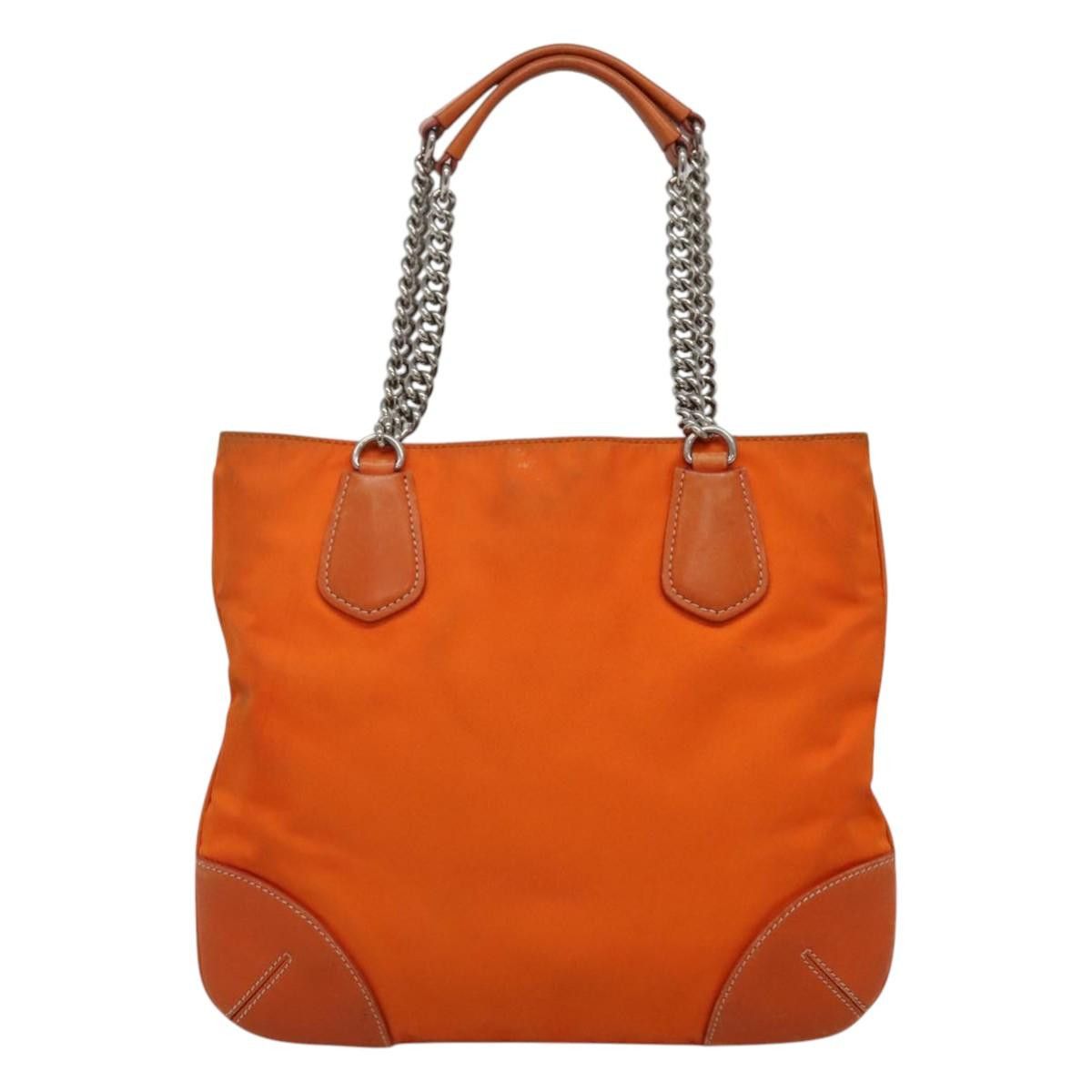Prada Tessuto Orange Synthetic Shoulder Bag (Pre-Owned) Size ONE SIZE - 2 Thumbnail
