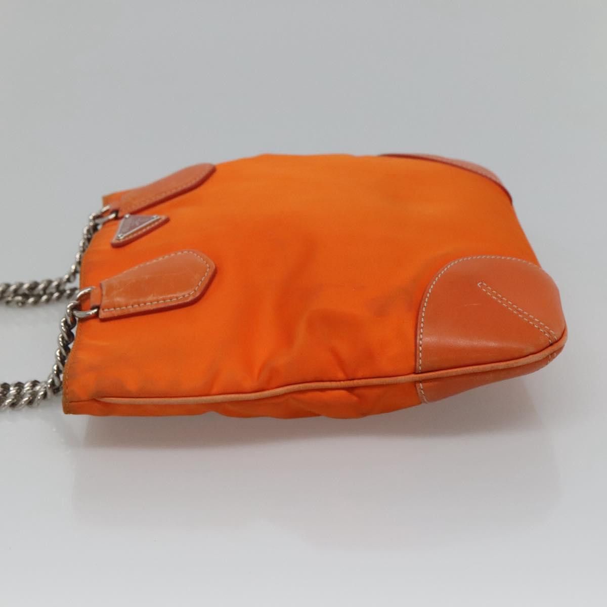 Prada Tessuto Orange Synthetic Shoulder Bag (Pre-Owned) Size ONE SIZE - 4 Thumbnail