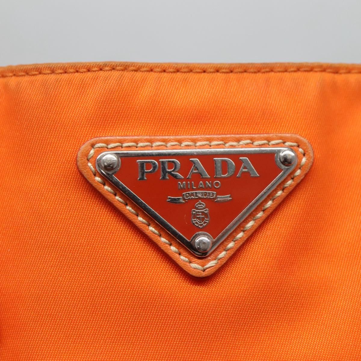 Prada Tessuto Orange Synthetic Shoulder Bag (Pre-Owned) Size ONE SIZE - 15 Thumbnail