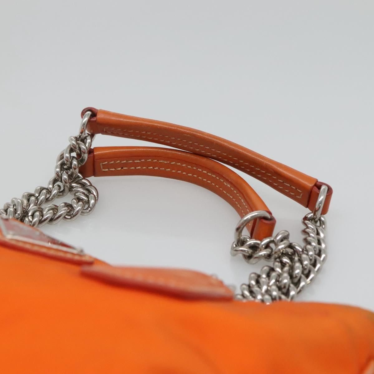 Prada Tessuto Orange Synthetic Shoulder Bag (Pre-Owned) Size ONE SIZE - 11 Thumbnail