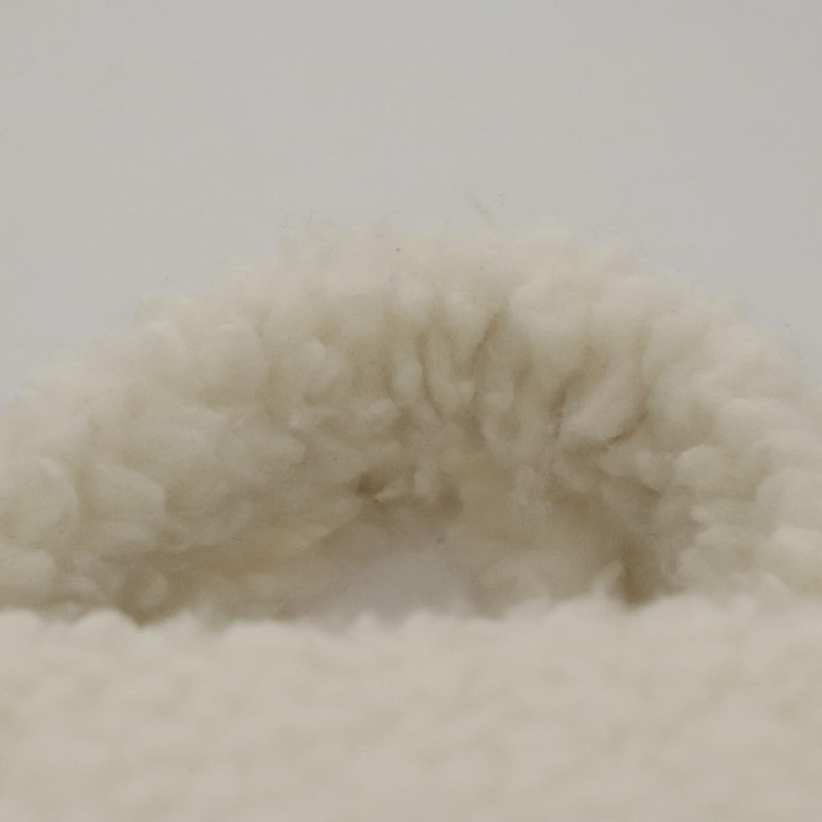 Prada Shearling White Wool Handbag (Pre-Owned) Size ONE SIZE - 11 Thumbnail