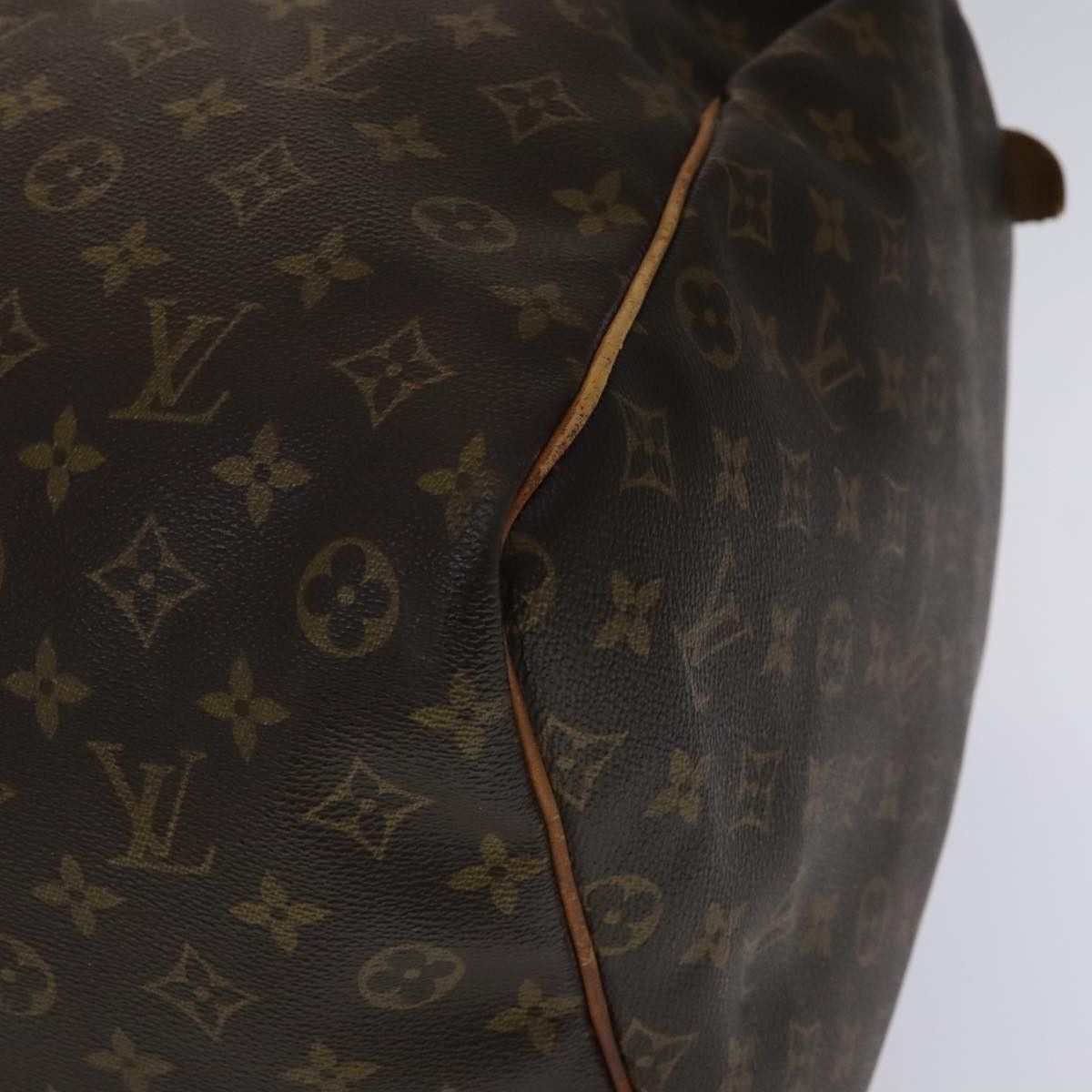 Louis Vuitton Keepall 60 Brown Canvas Travel Bag (Pre-Owned) Size ONE SIZE - 6 Thumbnail