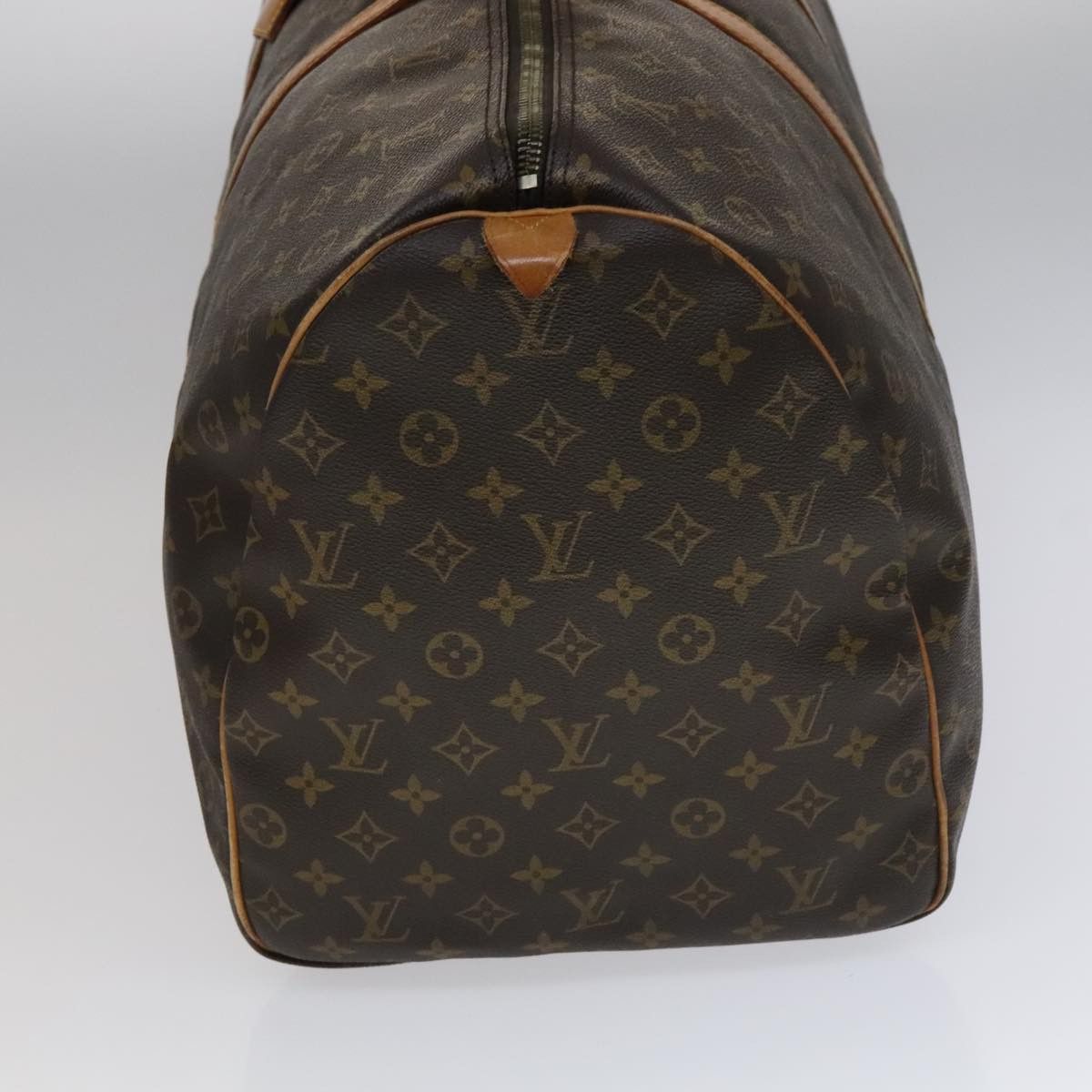 Louis Vuitton Keepall 60 Brown Canvas Travel Bag (Pre-Owned) Size ONE SIZE - 3 Thumbnail