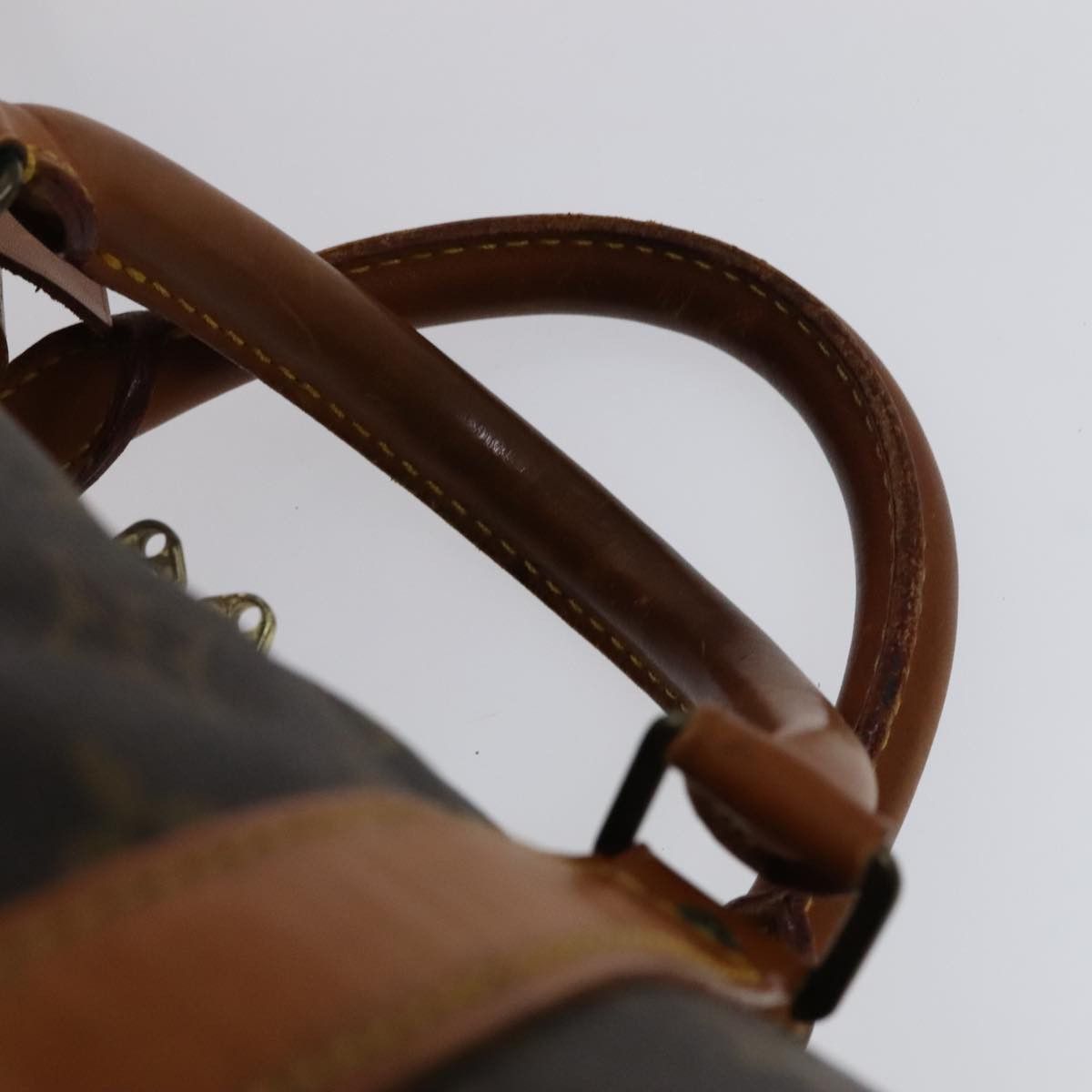 Louis Vuitton Keepall 60 Brown Canvas Travel Bag (Pre-Owned) Size ONE SIZE - 11 Thumbnail