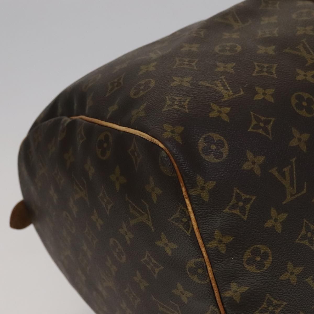 Louis Vuitton Keepall 60 Brown Canvas Travel Bag (Pre-Owned) Size ONE SIZE - 7 Thumbnail