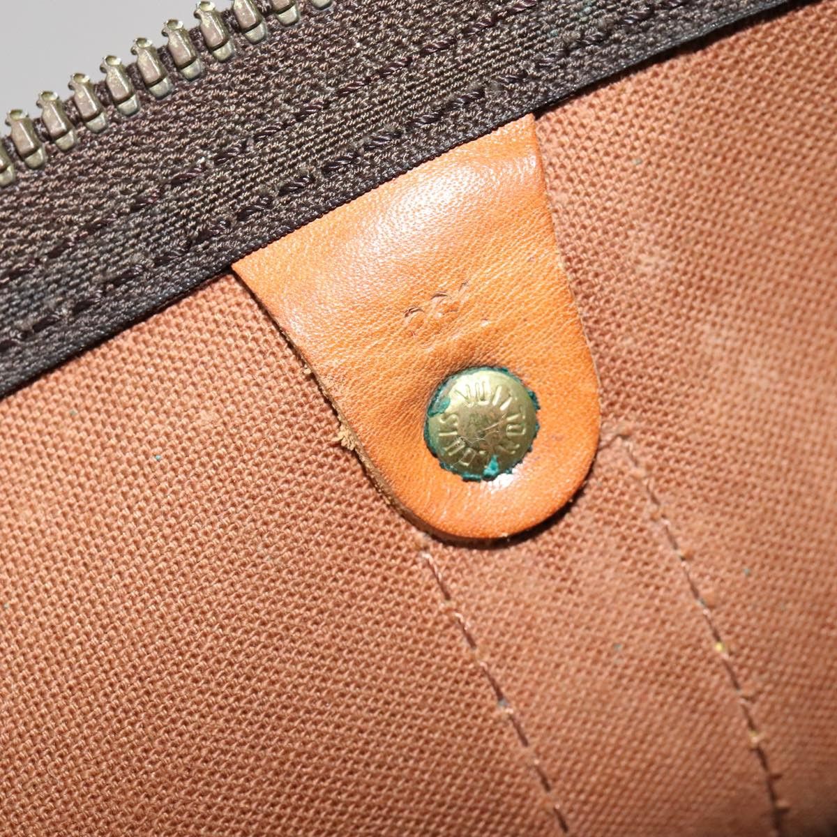 Louis Vuitton Keepall 60 Brown Canvas Travel Bag (Pre-Owned) Size ONE SIZE - 16 Thumbnail