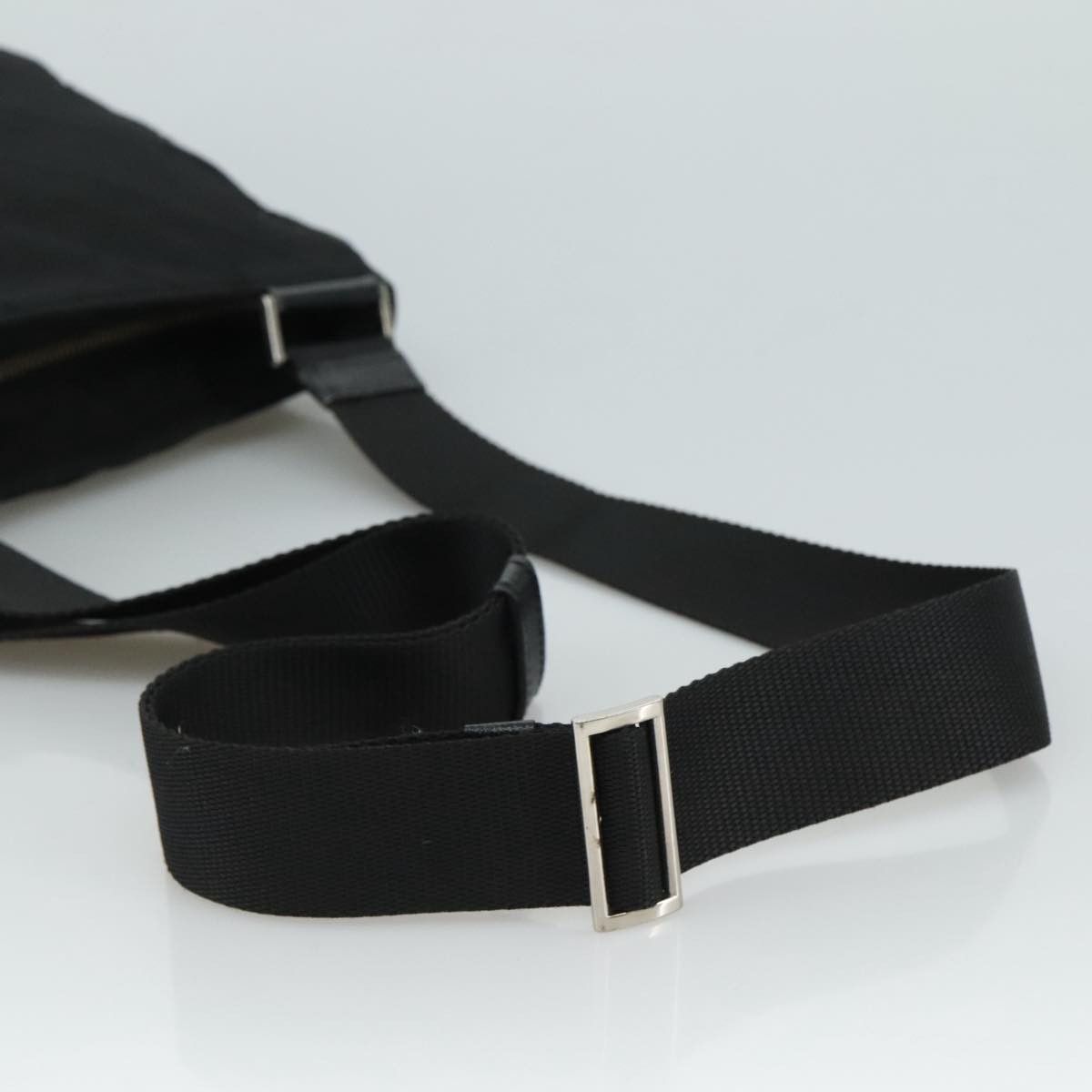 Prada Tessuto Black Synthetic Shoulder Bag (Pre-Owned) Size ONE SIZE - 10 Thumbnail