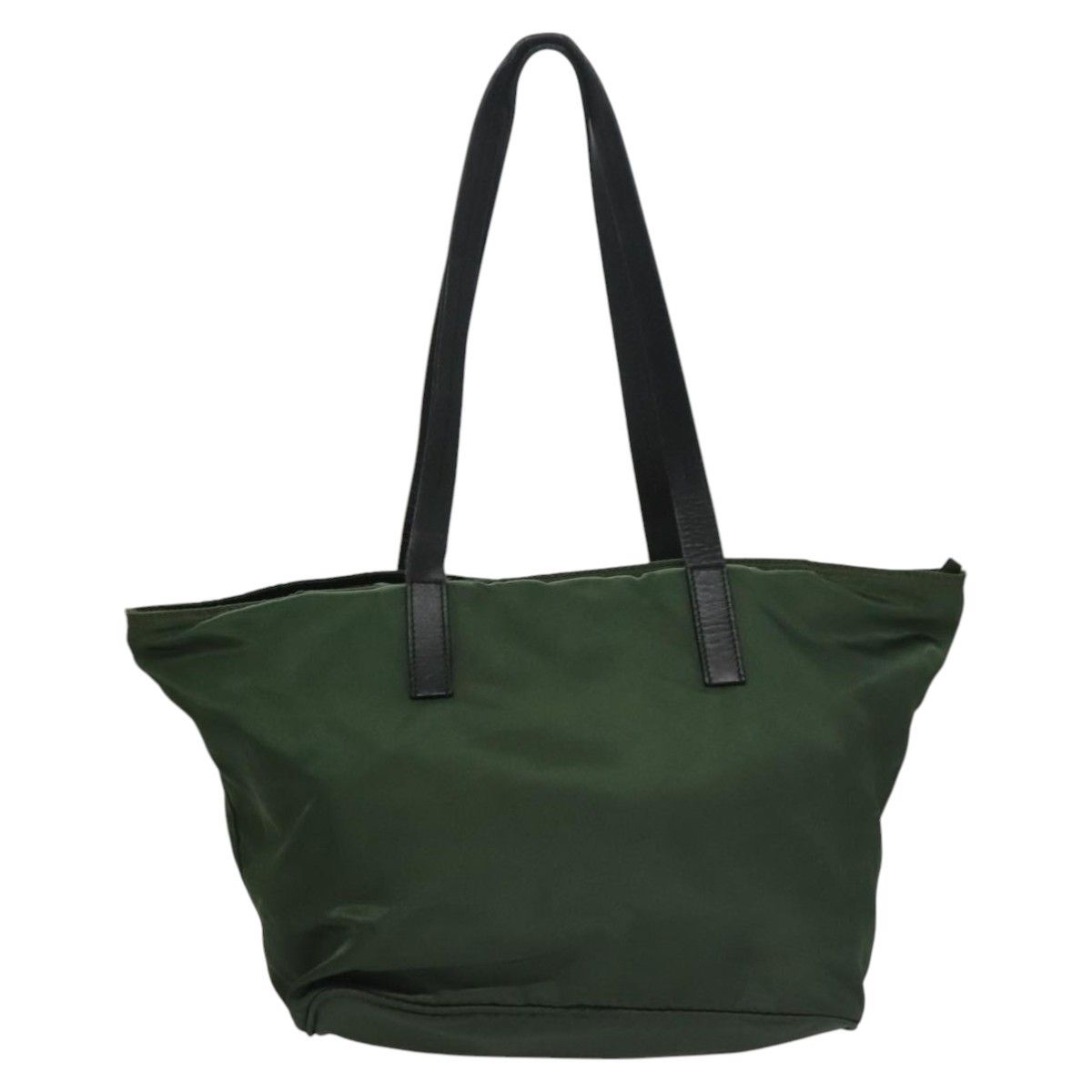 Prada Tessuto Green Synthetic Tote Bag (Pre-Owned) Size ONE SIZE - 2 Thumbnail