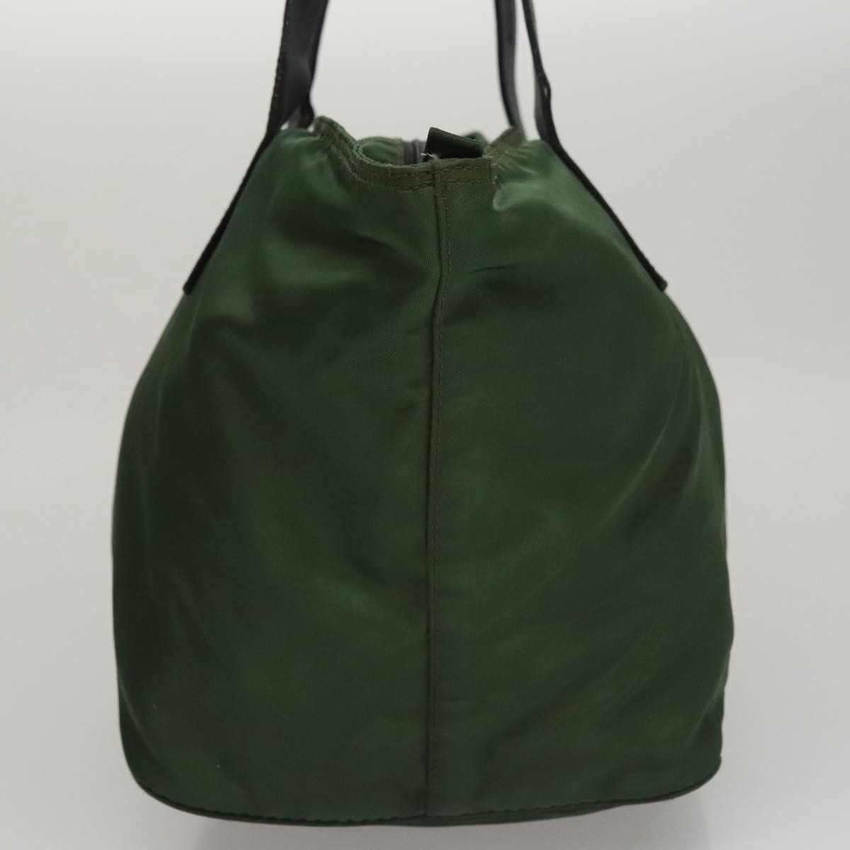 Prada Tessuto Green Synthetic Tote Bag (Pre-Owned) Size ONE SIZE - 4 Thumbnail