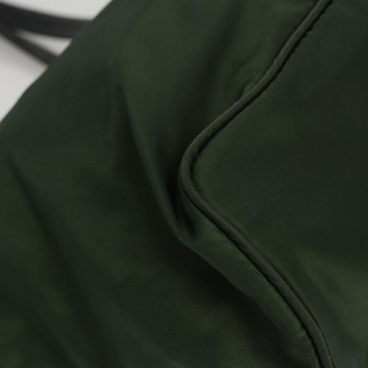 Prada Tessuto Green Synthetic Tote Bag (Pre-Owned) Size ONE SIZE - 9 Thumbnail