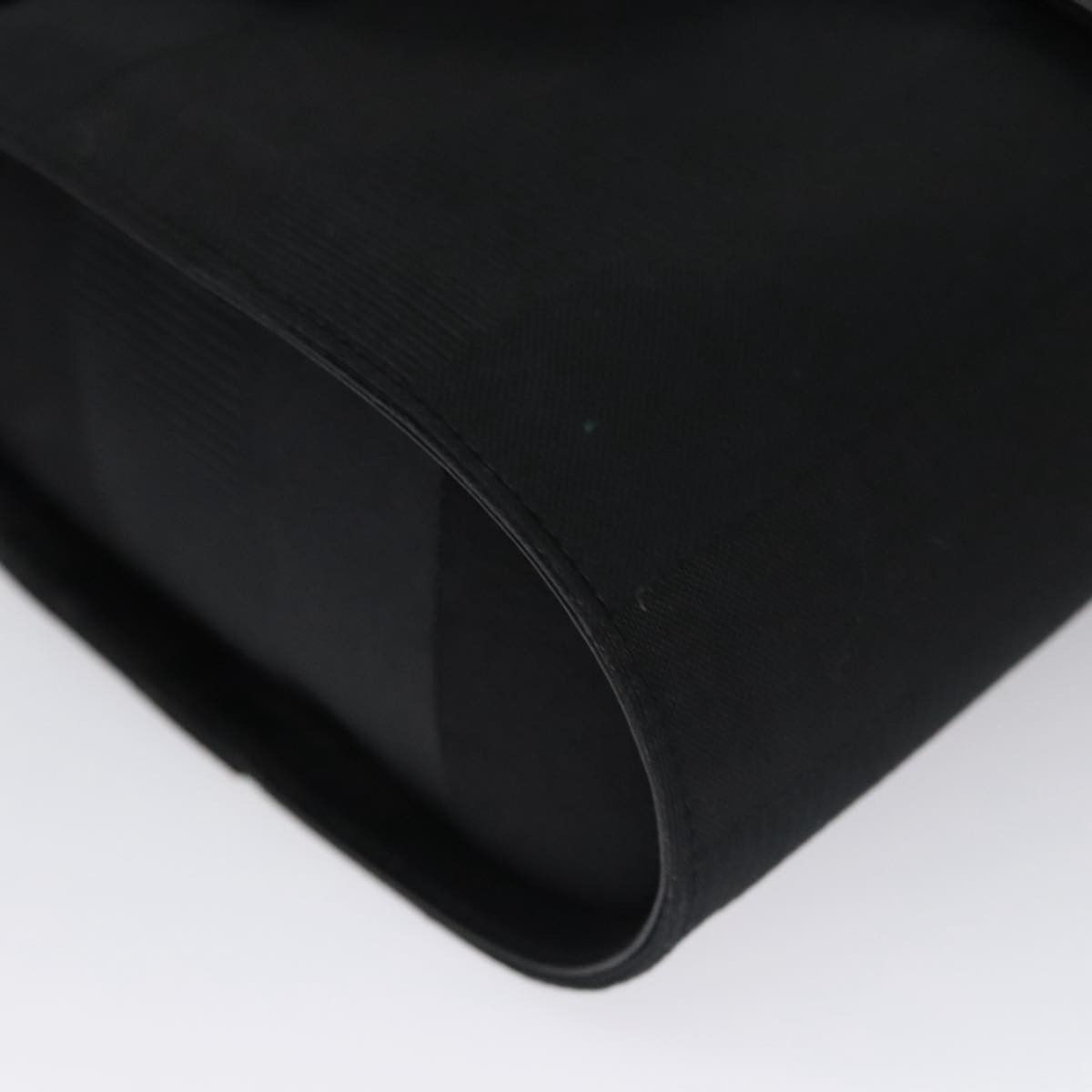 Salvatore Ferragamo Black Canvas Shoulder Bag (Pre-Owned) Size ONE SIZE - 8 Thumbnail