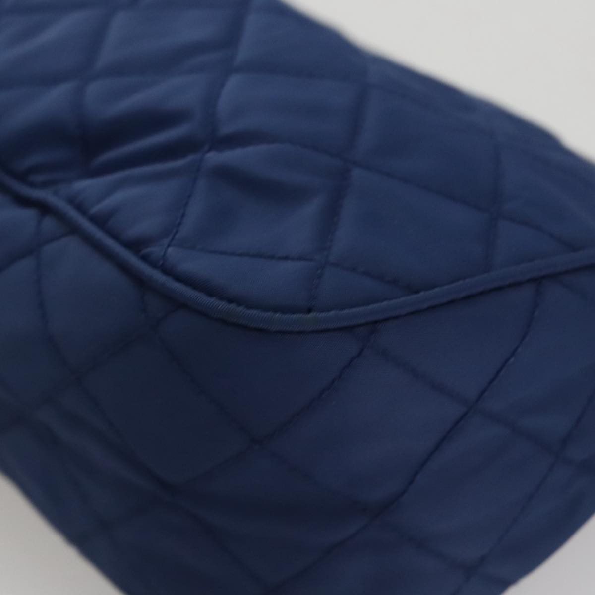 Prada Tessuto Blue Synthetic Clutch Bag (Pre-Owned) Size ONE SIZE - 7 Thumbnail