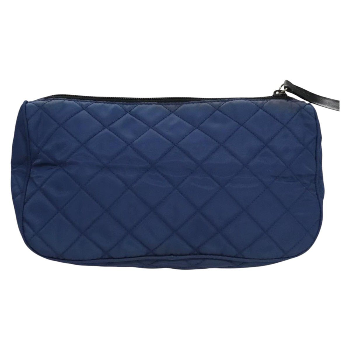 Prada Tessuto Blue Synthetic Clutch Bag (Pre-Owned) Size ONE SIZE - 2 Thumbnail